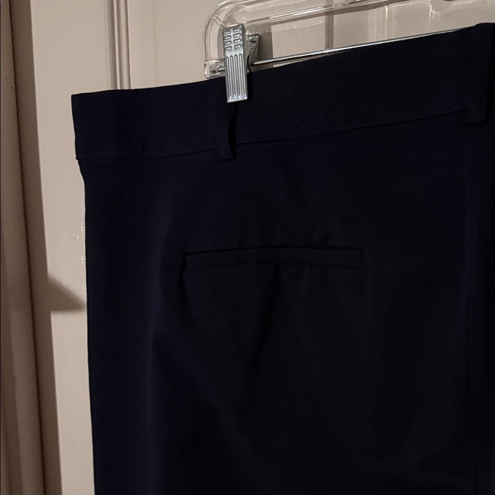 Lane Bryant Navy The Allie Size 24 Cropped Pants - Picture 5 of 10